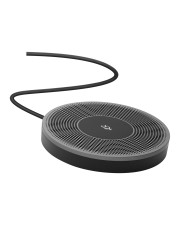 Logitech MEETUP Zusatzmikrofon Breitband-Audio mit Rauschunterdrückung Bluetooth Stummschaltung LED-Anzeigen Kompatibel mit MeetUp Videokonferenz-Webcams Für größere Meetingräume - Schwarz (989-000405)