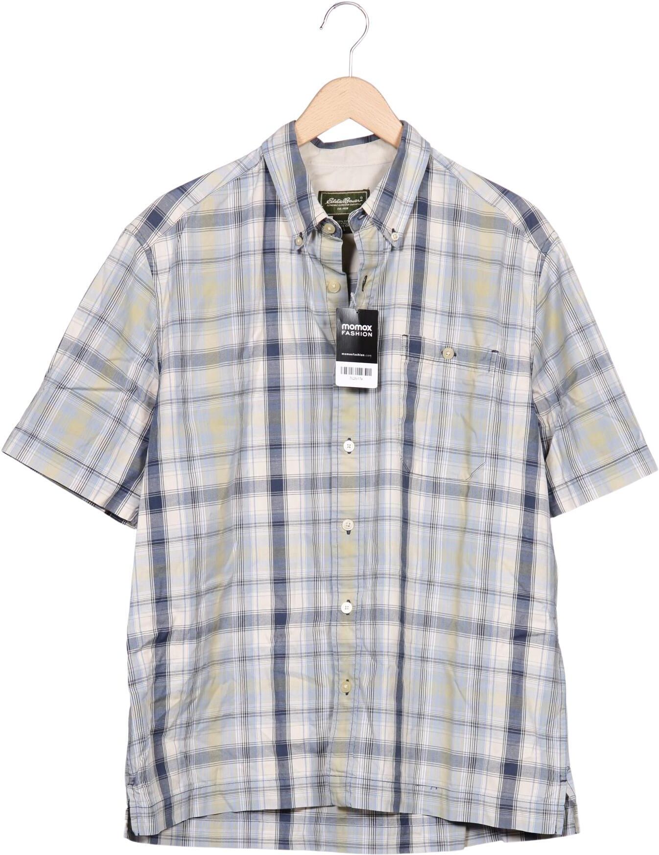 Eddie Bauer Herren Hemd, Mehrfarbig, Gr. L, Baumwolle - Second Hand