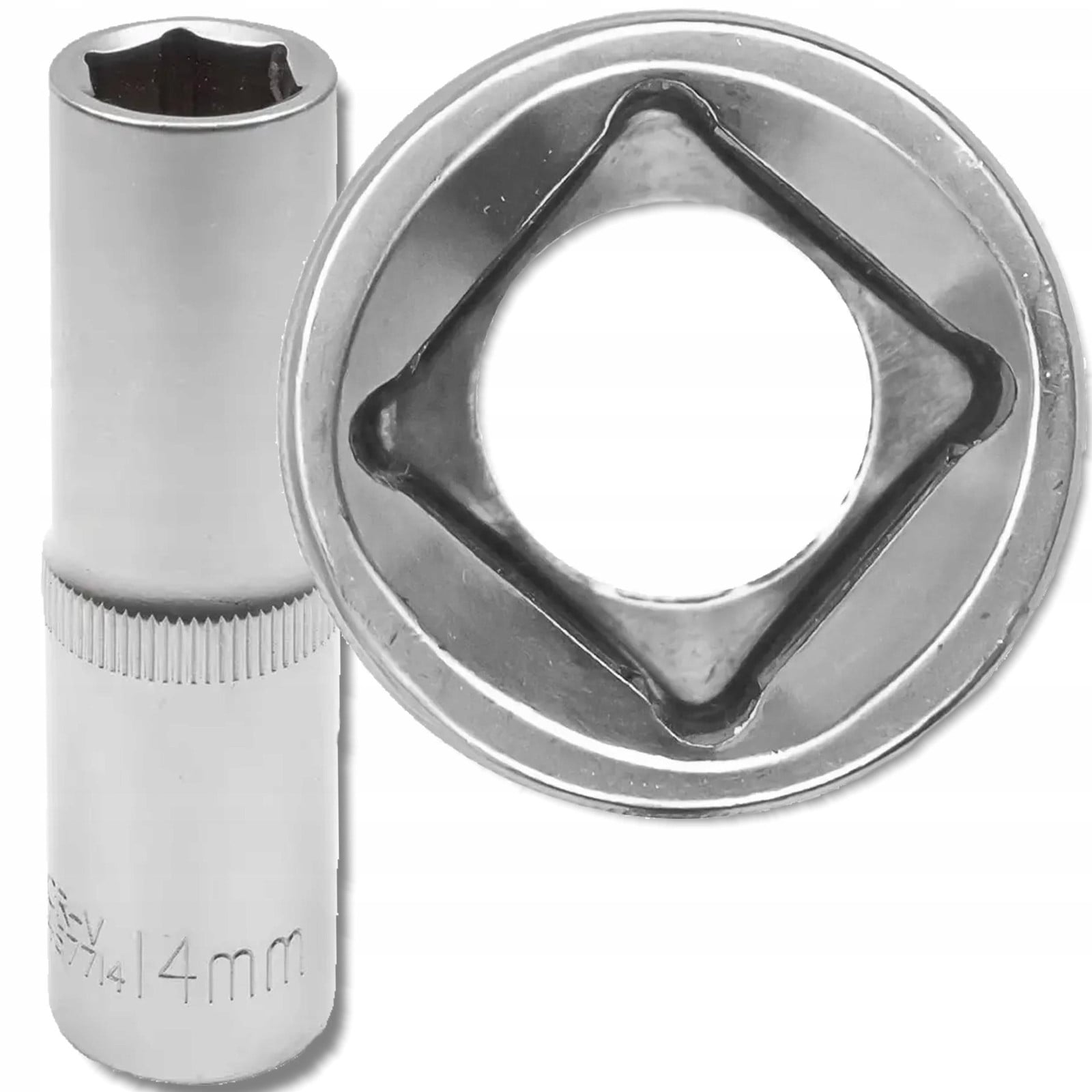 JCB Diep gat sleutel 1/2" 14 mm zeskant