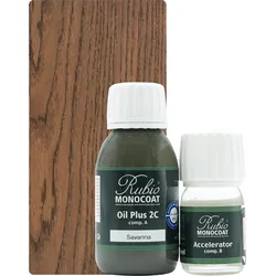 Rubio Monocoat Set Oil Plus 2C Savanna 130ml (A+B) - 130ml [5m2]