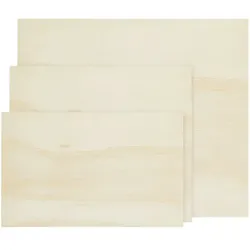 Sperrholzplatten, 3 Stück