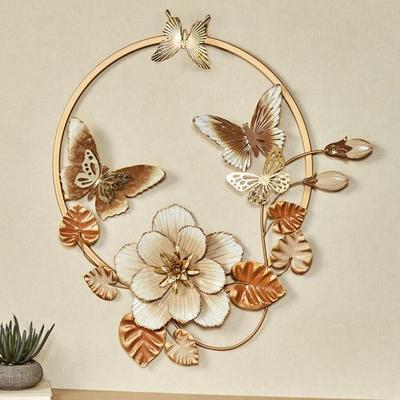 Touch of Class Floral Nouveau Wall Art Multi Earth , Multi Earth