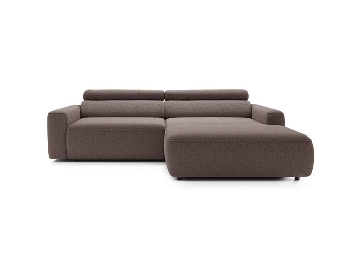 Ecksofa mit elektrischem Auszug Fando, L-förmig, rechtsseitig,