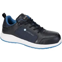 Sicherheitshalbschuhe S3S "FC07" schw/bla - 38 - schwarz