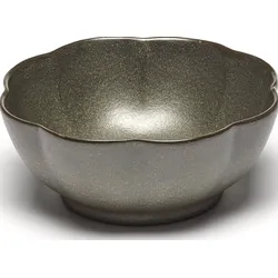 Inku Ribbed Schalen 15 cm, dunkelgrün, 4 St.