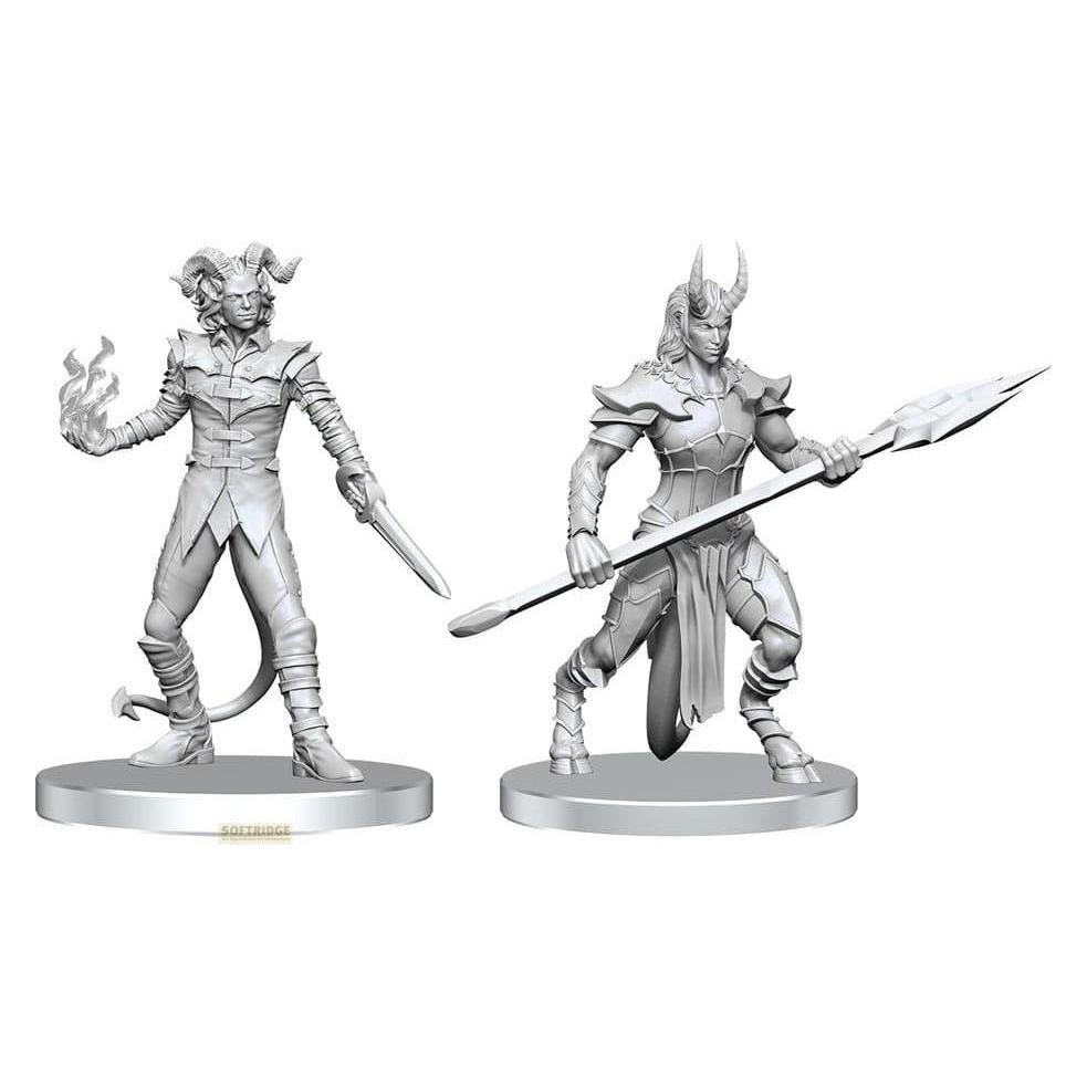 Wizkids Pathfinder Deep Cuts Miniaturen unbemalt Vordine (Infantry Devil) & Pitborn Rogue (58238455)