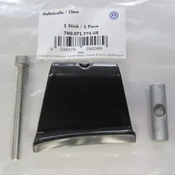 Volkswagen T5 Haltekralle rechts unten für Heckträger 7H0071104 Halteblech 7H007