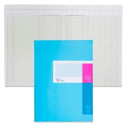 König & Ebhardt Spaltenbuch/Vielzweckbuch »86-1163101« 13 Spalten A4 grau, 21x29.7 cm