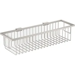 Corner Duschkorb 40 cm Nickel