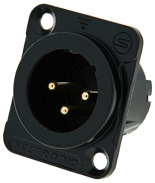 Seetronic MJ3F2C-BG 3pin XLR black