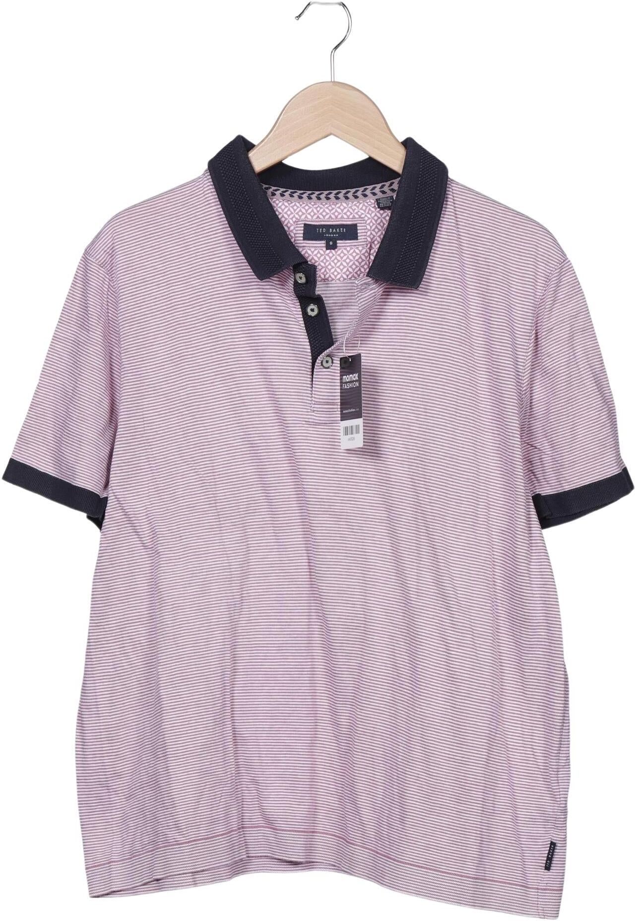 TED Baker Herren Poloshirt, Mehrfarbig, Gr. XXL (Ted Baker 6), Baumwolle - Second Hand