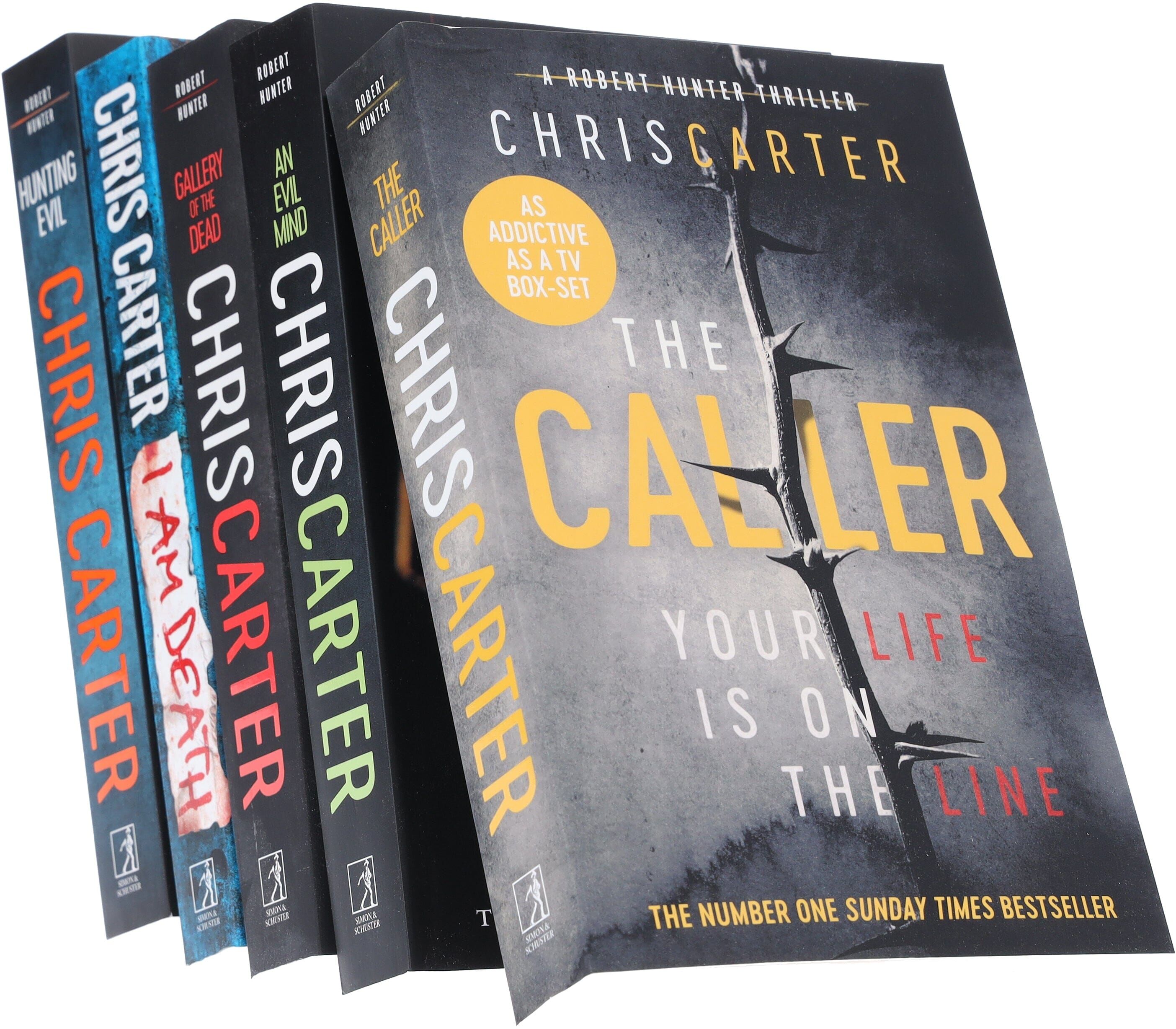 Robert Hunter Thriller Series by Chris Carter 5 Books Collection Set - Fiction - Paperback Simon & Schuster