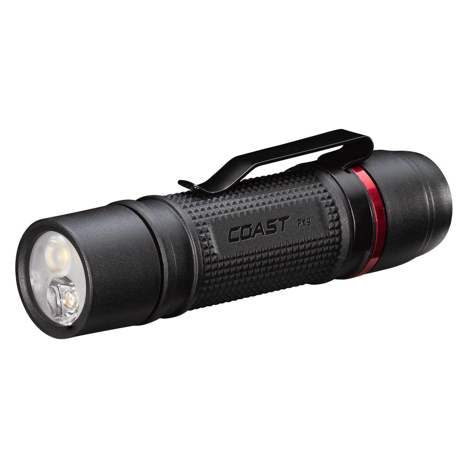 Coast PX9 Taschenlampe mit Taschenclip 750 lumen (12 cm, 750 lm) (COAST)