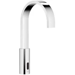 Dornbracht MEM Waschtischarmatur Bronze gebürstet, Ausladung 165 mm, Armaturenhöhe 313 mm, Bohrungsdurchmesser 35 mm, Infrarot-Sensorik, indirekte Temperaturregulierung mit Untertischbox