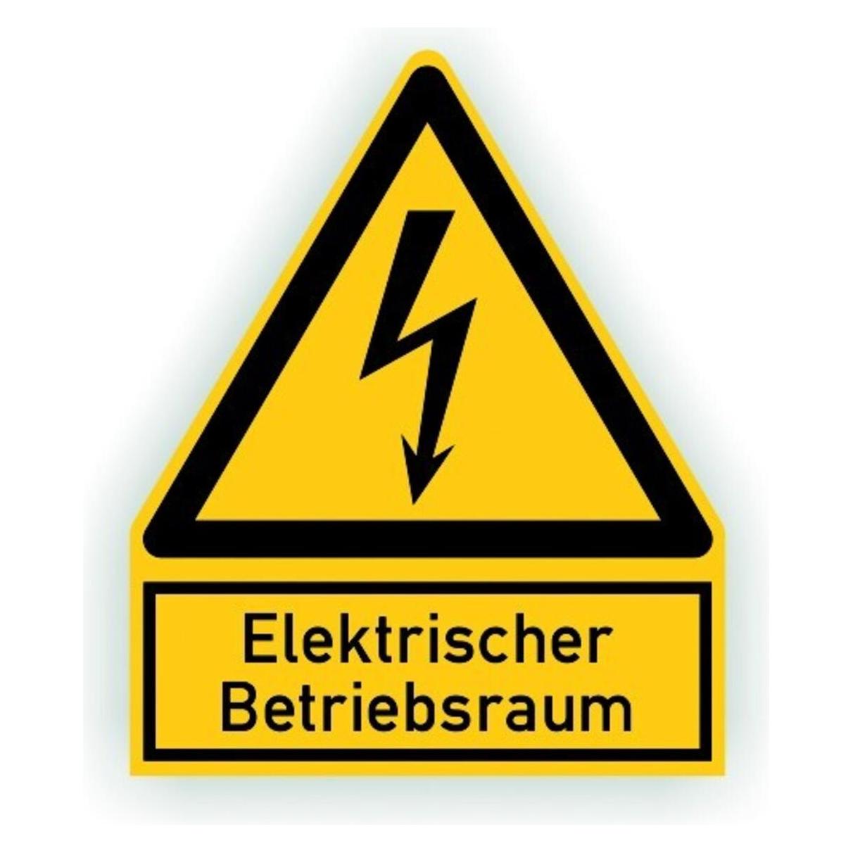 Cimco Warnschild Elektrischer Betriebsraum 182736 (182736)