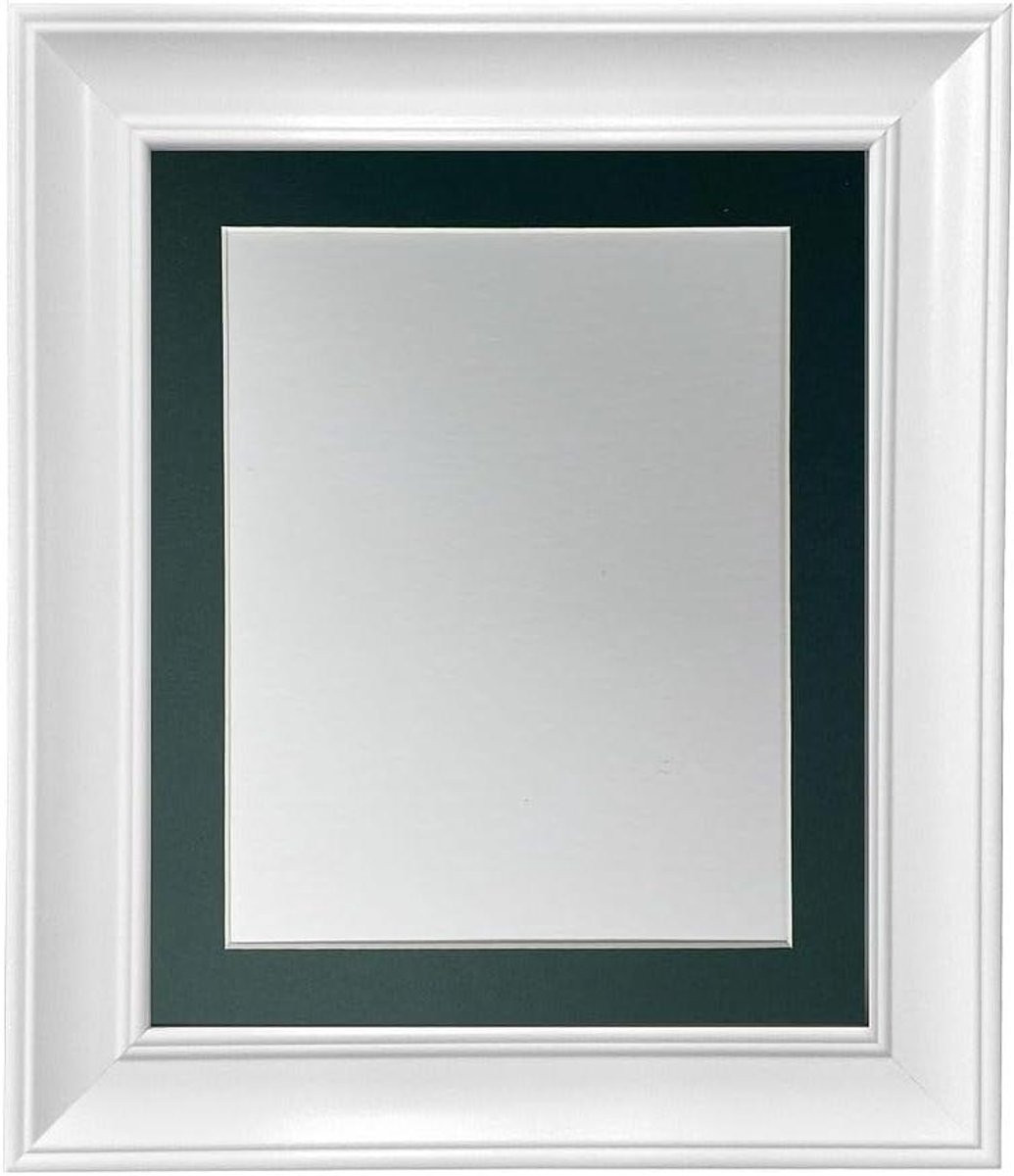 Scandi Fotolijst Witte Lijst Donkergroen Muurdecoratie Klassieke Stijl 45 x 30 cm