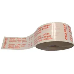 CellPack, Klebeband, Warnb. Kabel 100-250 (100 mm)