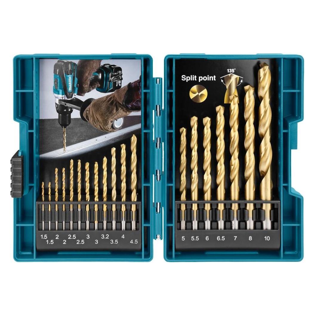 Makita Set Metallbohrer mit Rundschaft (D-67527)