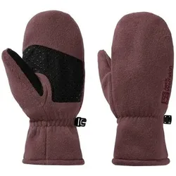 JACK WOLFSKIN Kinder Handschuhe FLEECE MITTEN K, Größe 4 in Grau Grau