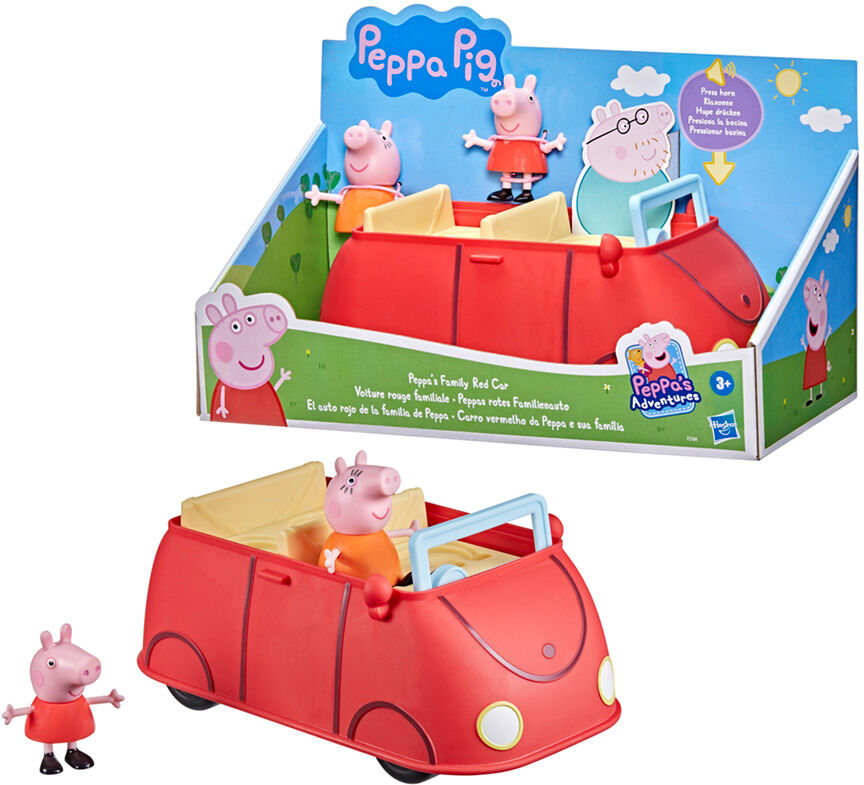 El auto rojo de la familia Peppa - Peppa Pig