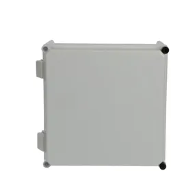 ABB AP41PHC Gehäuse 302x302x175mm Gehäuse mit scharniertem Deckel, grau IP55, IK10 UL und CSA Approbation