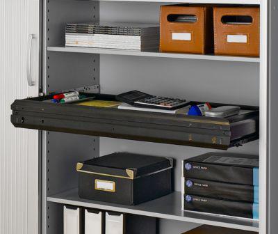 Schäfer Shop Genius Schublade TETRIS SOLID, für Schrank B 1000 mm, schwarz