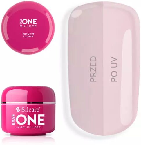 Gel coprente UV Base One Cover Light 250 g Silcare