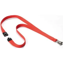 Durable Textilband Soft Colour 15mm mit Karabiner 44cm hell orange VE=16x10 Stück