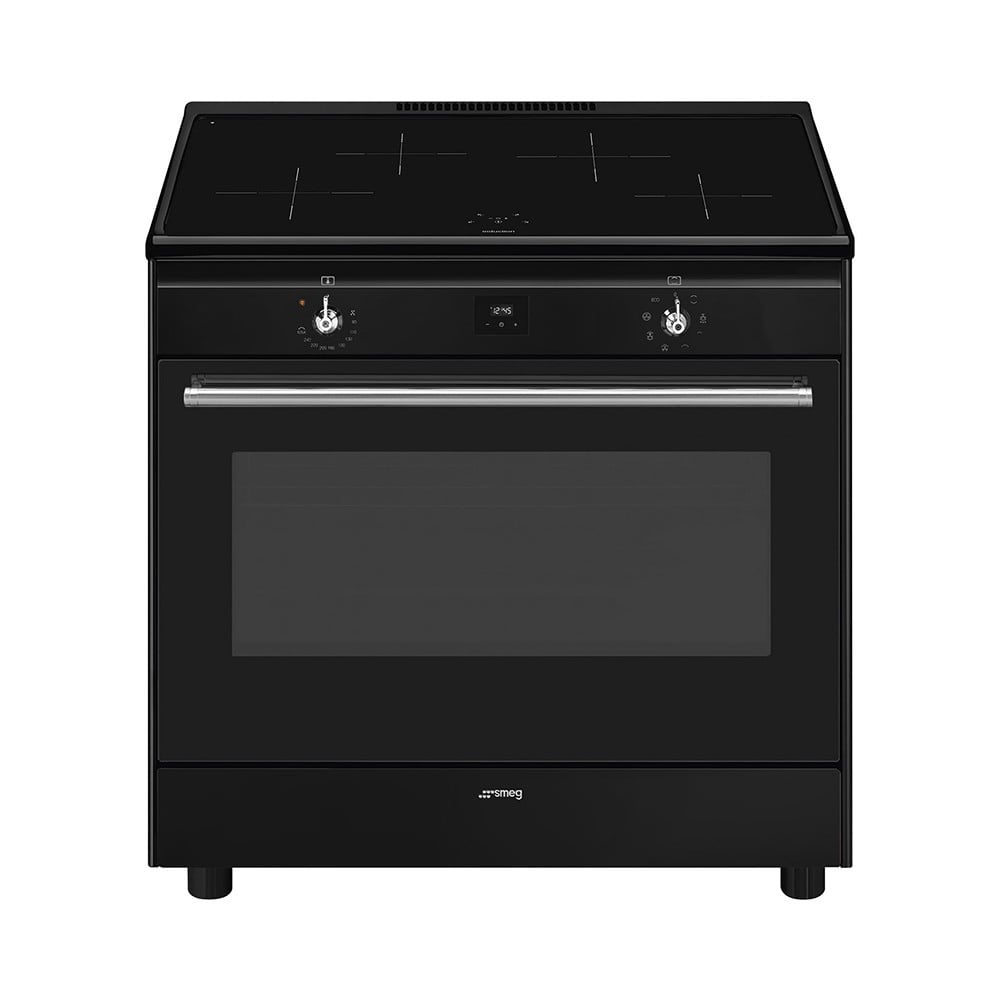 Smeg CX91IMBL koelkast met gratis TSF01BLEU broodrooster
