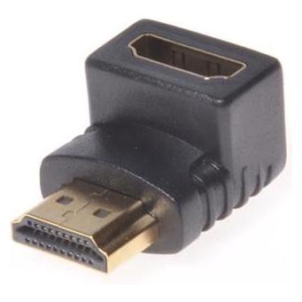 PremiumCord Adapter HDMI M/F rechtwinklig gebogen (HDMI, HDMI) (kphdma-5)
