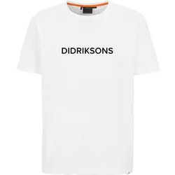 DIDRIKSONS Herren Shirt HARALD USX T-SHIRT D, Größe M in Weiß Weiß