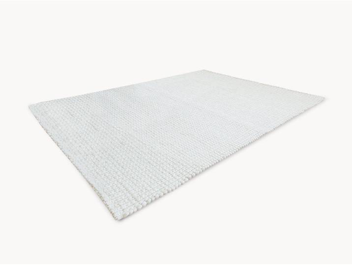 Schurwollteppich Crusado - 200x250 cm - mittelgrau
