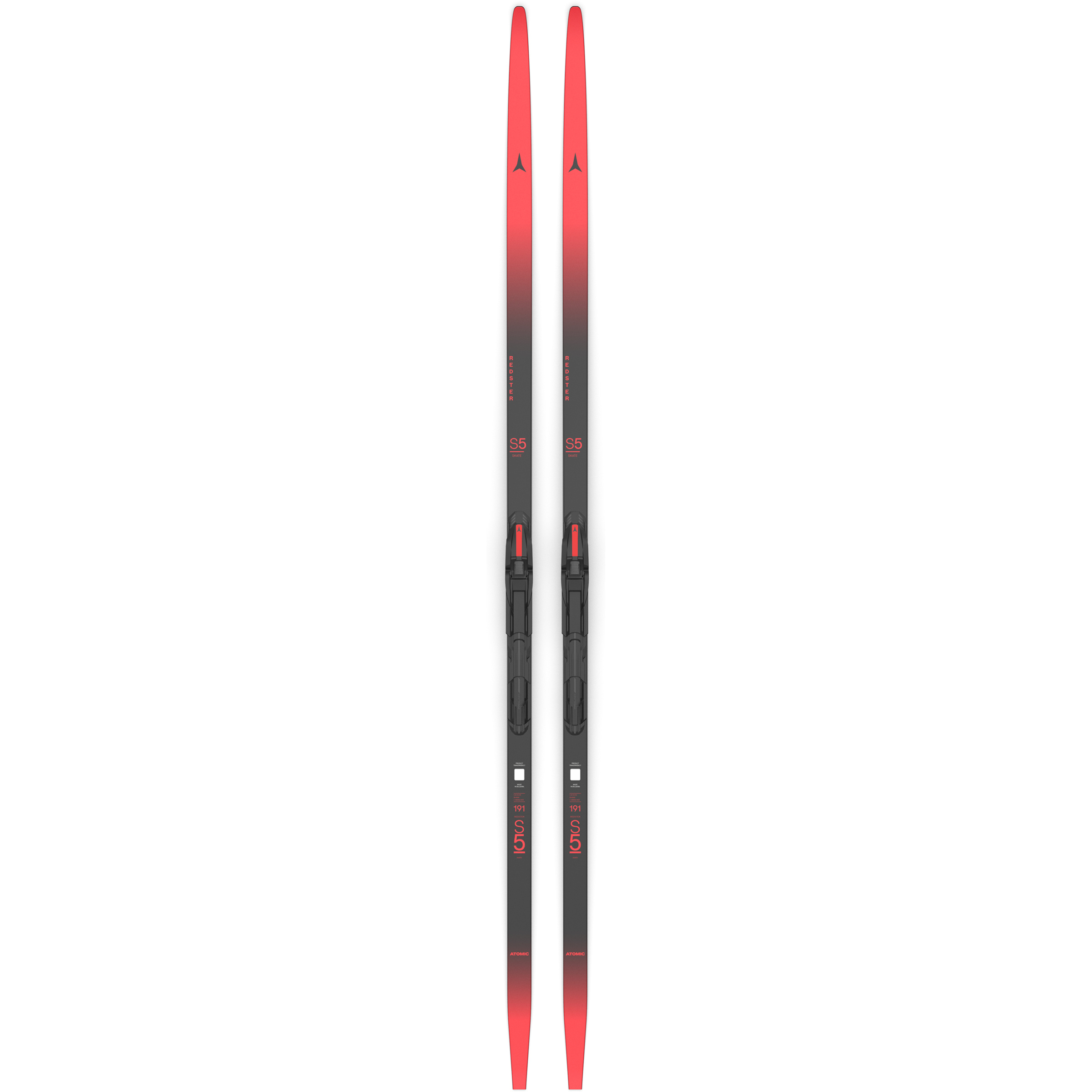 Atomic Redster S5 Hard + Shift Skatingset 26/27 Ski weiss Größe 175CM | 70-90KG Langlauf Skating