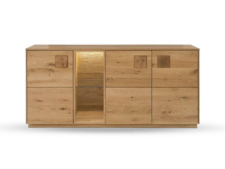 Main Möbel Sideboard Sideboard 170x80cm 'Monza' Wildeiche geölt