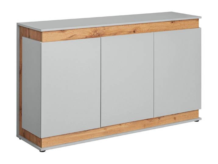 ASM-Moebel Kommode Kommode Sideboard BERLIN mit Push-Click System, Push-Click System