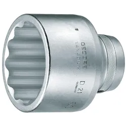 Gedore, Steckschlüssel + Stecknuss, D 21 1.1/2AF Steckschlüsseleinsatz 1" 12-kant 1.1/2"