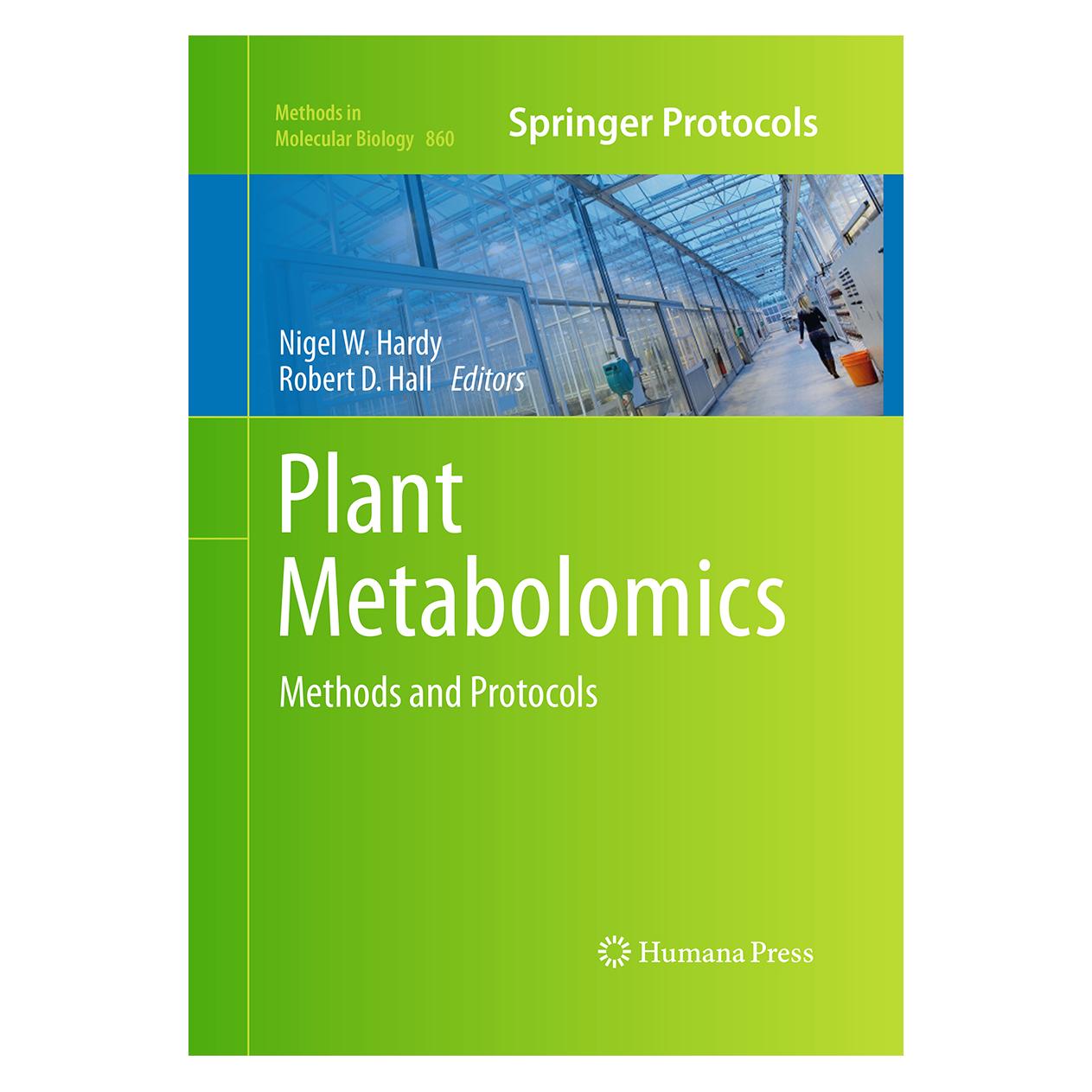 Springer Plant Metabolomics (Englisch, Softcover, Nigel W. Hardy, Robert D. Hall) (55965458)