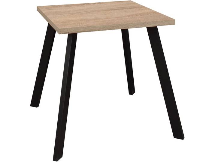 Mäusbacher Bistrotisch Big Bistro Metall, Eckige Platte BHT 70x75x70 cm