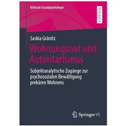 Wohnungsnot und Autoritarismus, Fachbücher von Saskia Gränitz