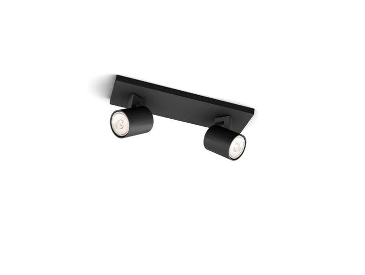 Deckenspot PHILIPS Philips RUNNER bar , schwarz, B:9cm H:10,9cm T:30,5cm, Leuchten, Deckenspot