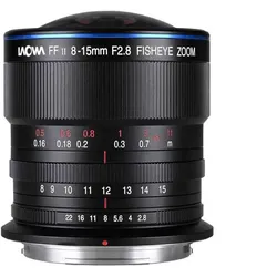 Laowa Obiettivo Fisheye Zoom Full Frame 8-15mm f/2.8 (Vollformat), Objektiv, Schwarz