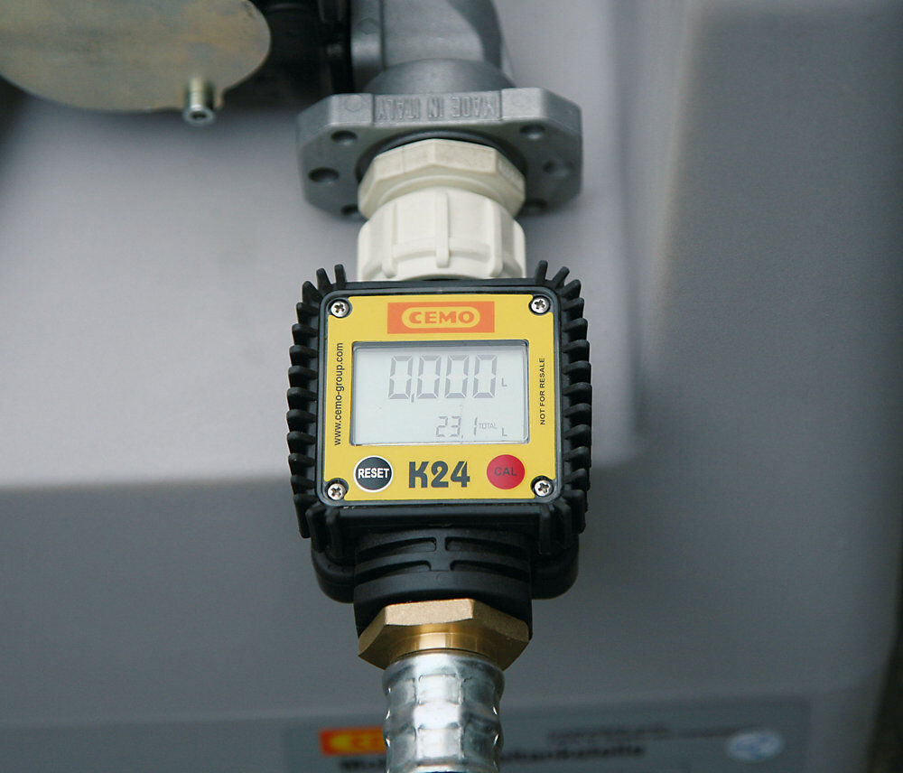 Durchflusszähler, für DT-Mobil Easy 200 l, für Elektropumpe 12 V und 24 V, 40 l/min CEMO