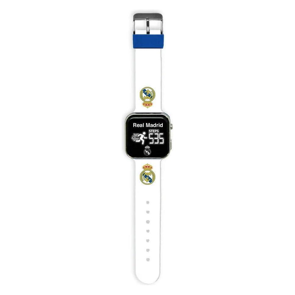 Kids Kinder-Smartwatch Real Madrid mit LED, Schrittzähler, Stoppuhr, Wecker und Timer / Rm00047 (77419544)