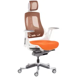 Carmen AMBRA Ergonomischer Bürostuhl – Orange