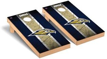 Skip's Garage Oral Roberts ORU Golden Eagles Vintage Cornhole Board Set