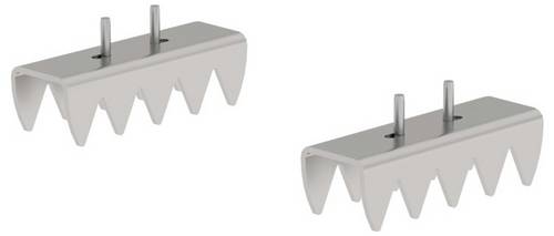 MUNK Günzburger Steigtechnik 019224 Fußplatten 2St.
