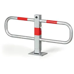 Parkplatzsperre - Absperrpfosten mit Stoßdämpfung, Höhe 510 mm