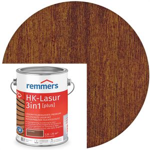 Remmers Holzlasur HK-Lasur 3in1 plus, 2,5l, außen, wetterfest, kastanie