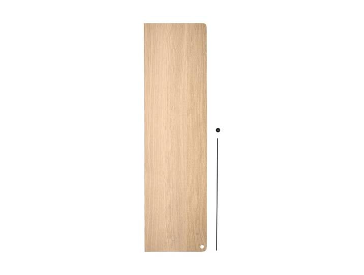 Woud Stedge Add-on Regal 80 cm Eiche weiß pigmentiert
