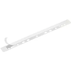 100 SPRINTIS Heftstreifen selbstklebend, 100 Stück, transparente Abheftstreifen aus PET-Folie, 295 x 25 mm, unterstützt die Dokumentenorganisation im Büro